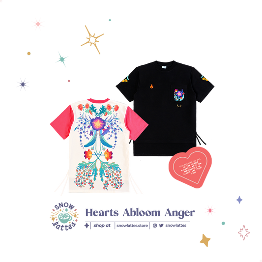 Hearts Abloom - Anger T-Shirt