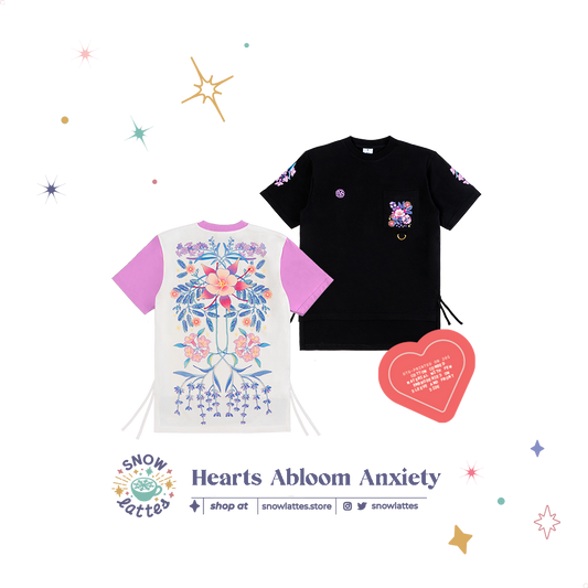 Hearts Abloom - Anxiety T-shirt