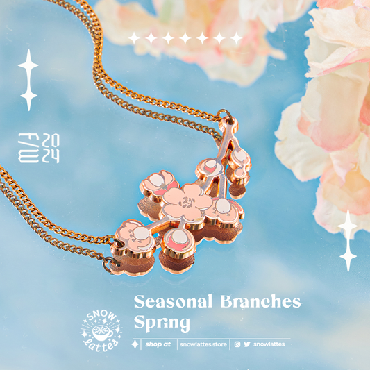 Seasonal Memento Collection - Necklace and Earrings