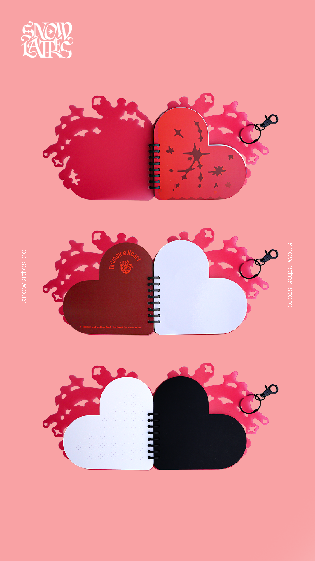 Grimoire Heart Sticker Book