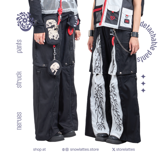 Nerve Struck Detachable Pants