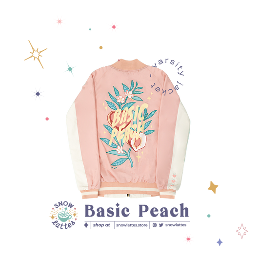 Basic Peach - Varsity Jacket