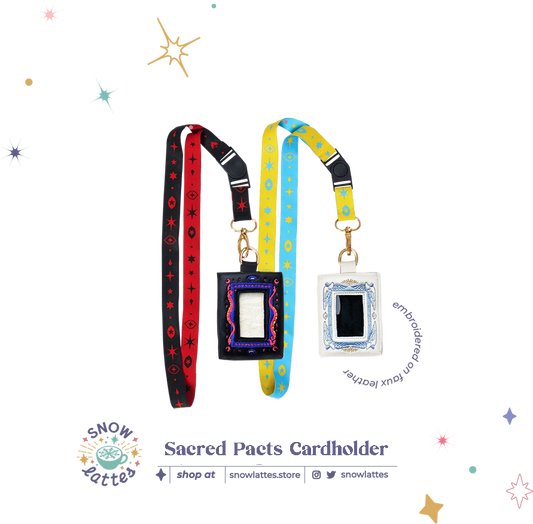 Sacred Pact - Angel's Pact & Devil's Pact Card Holder