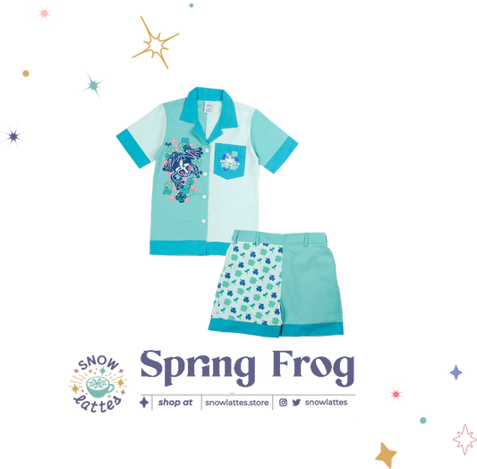Spring Frog Shirt and Shorts