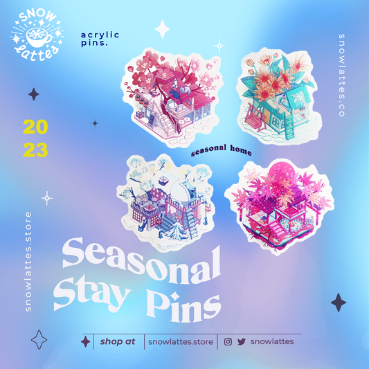 Seasonal Stay Pins