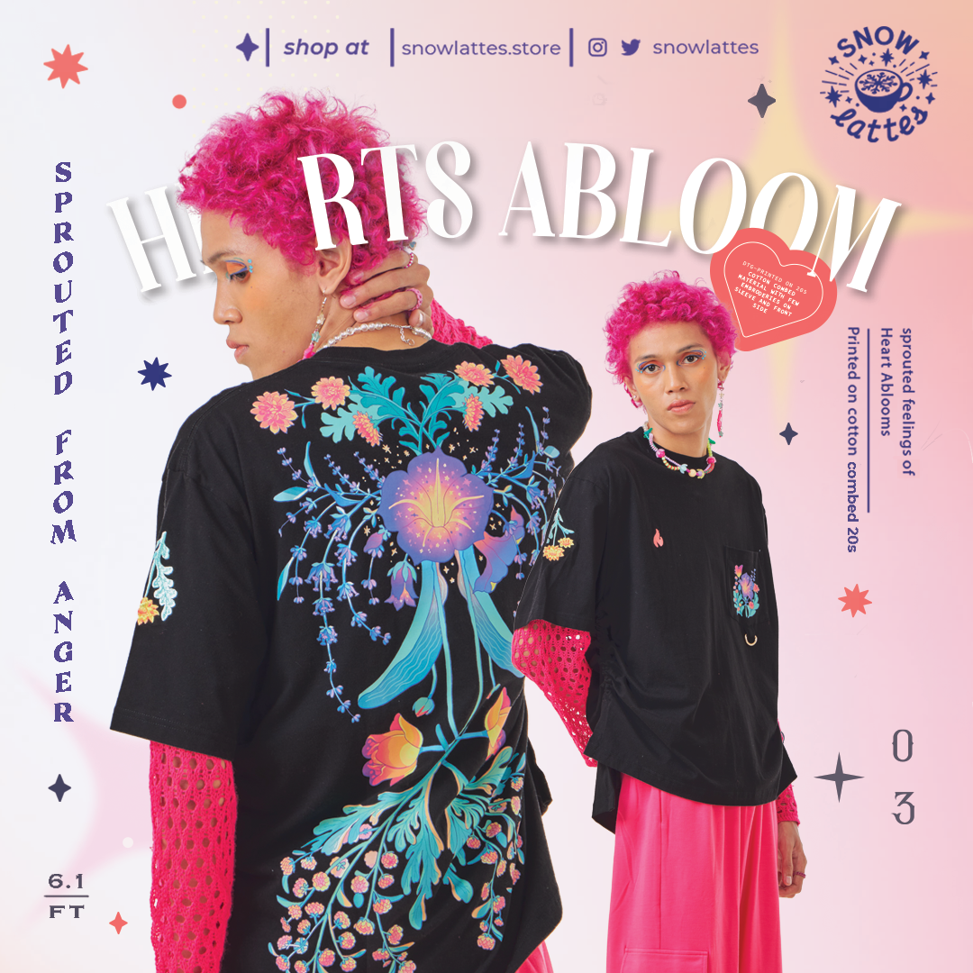 Hearts Abloom - Anger T-Shirt