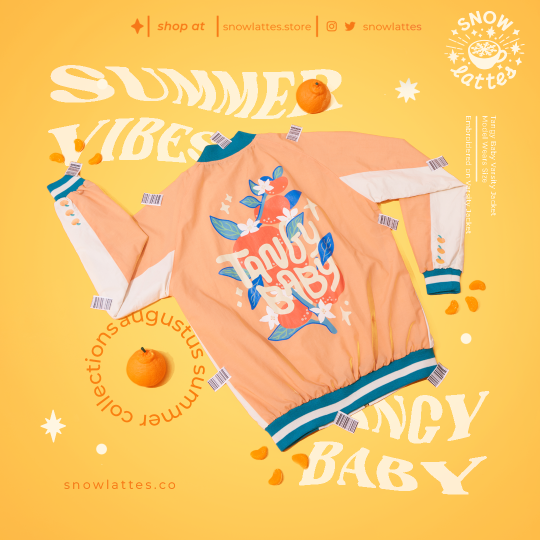 B-Grade Tangy Baby Varsity Jacket