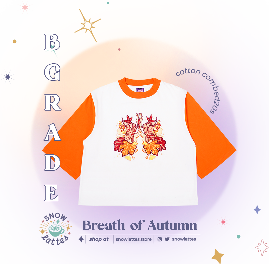 【B-Grade 】 Breath of Seasons Crop Tee Series