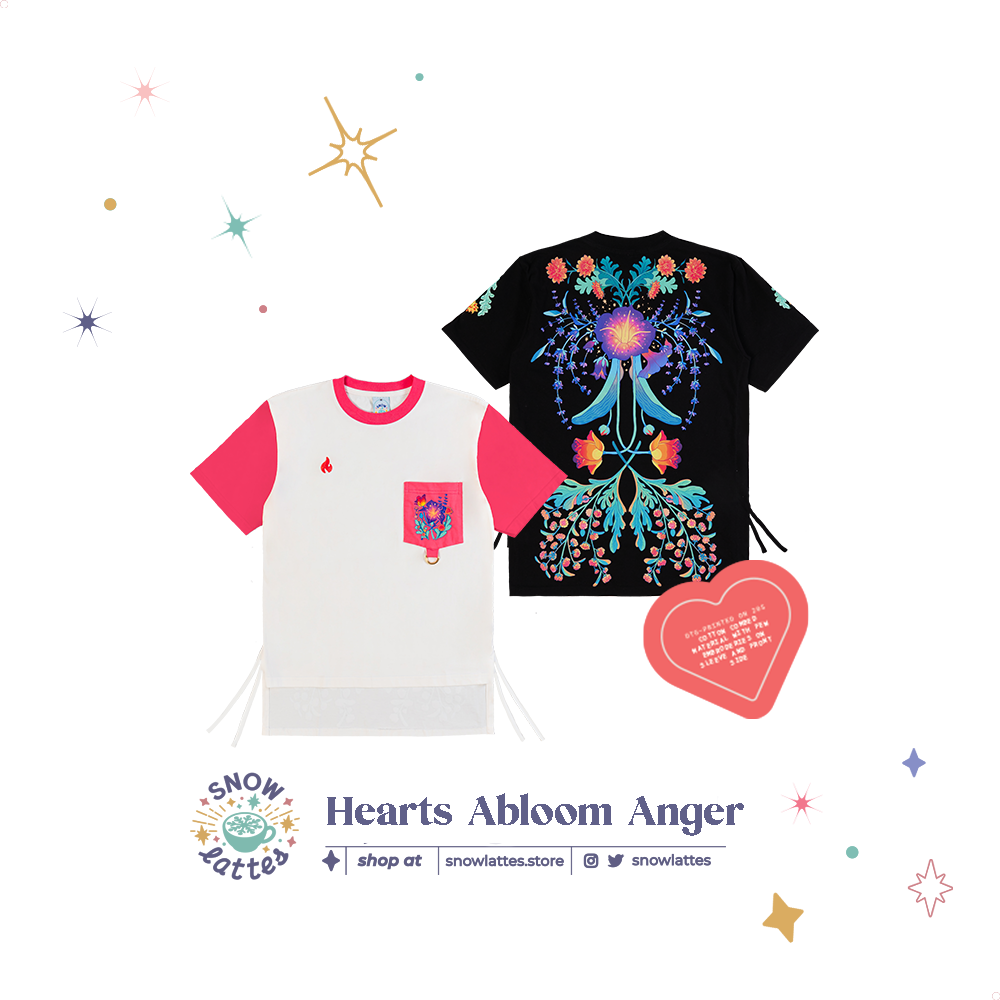 Hearts Abloom - Anger T-Shirt