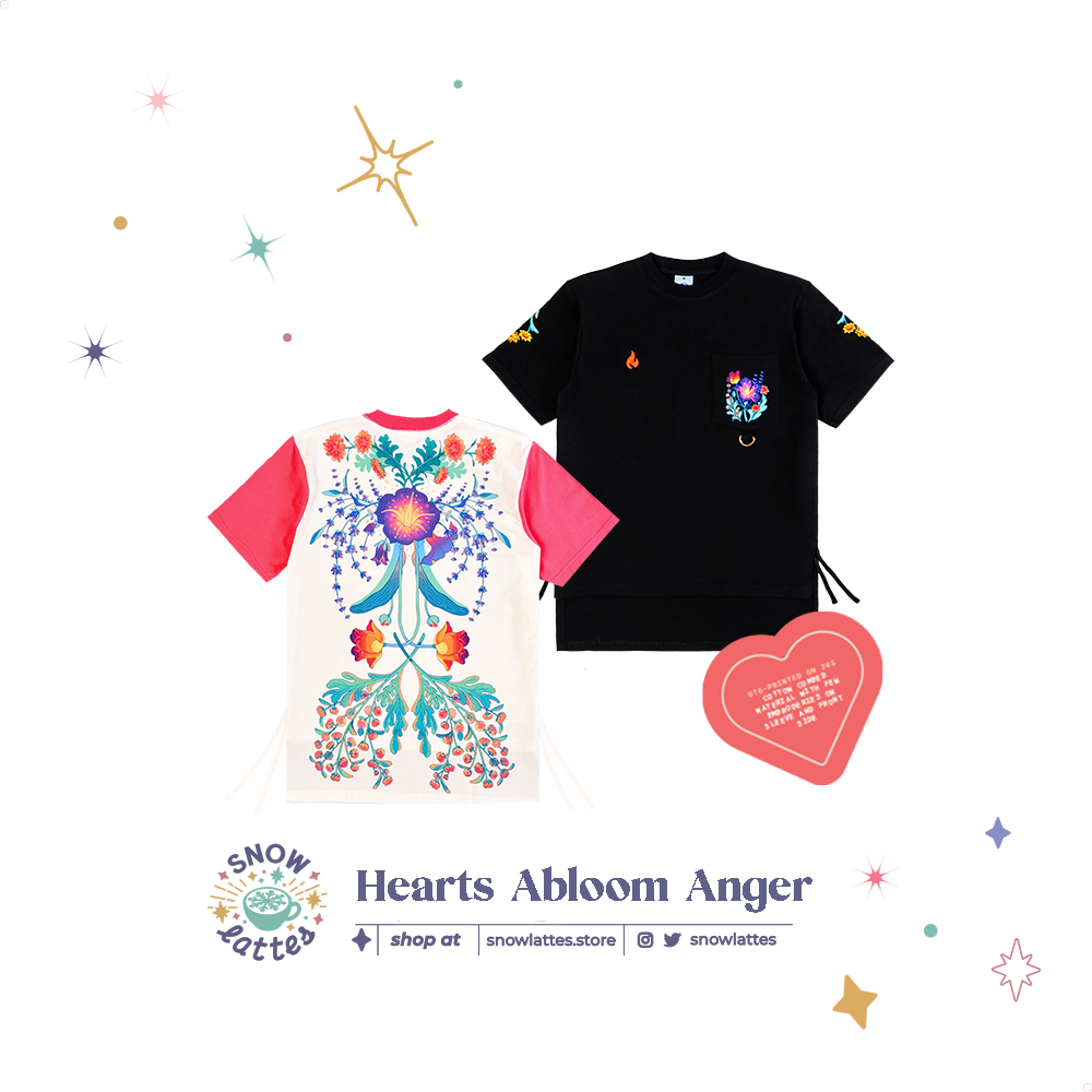 Hearts Abloom - Anger T-Shirt