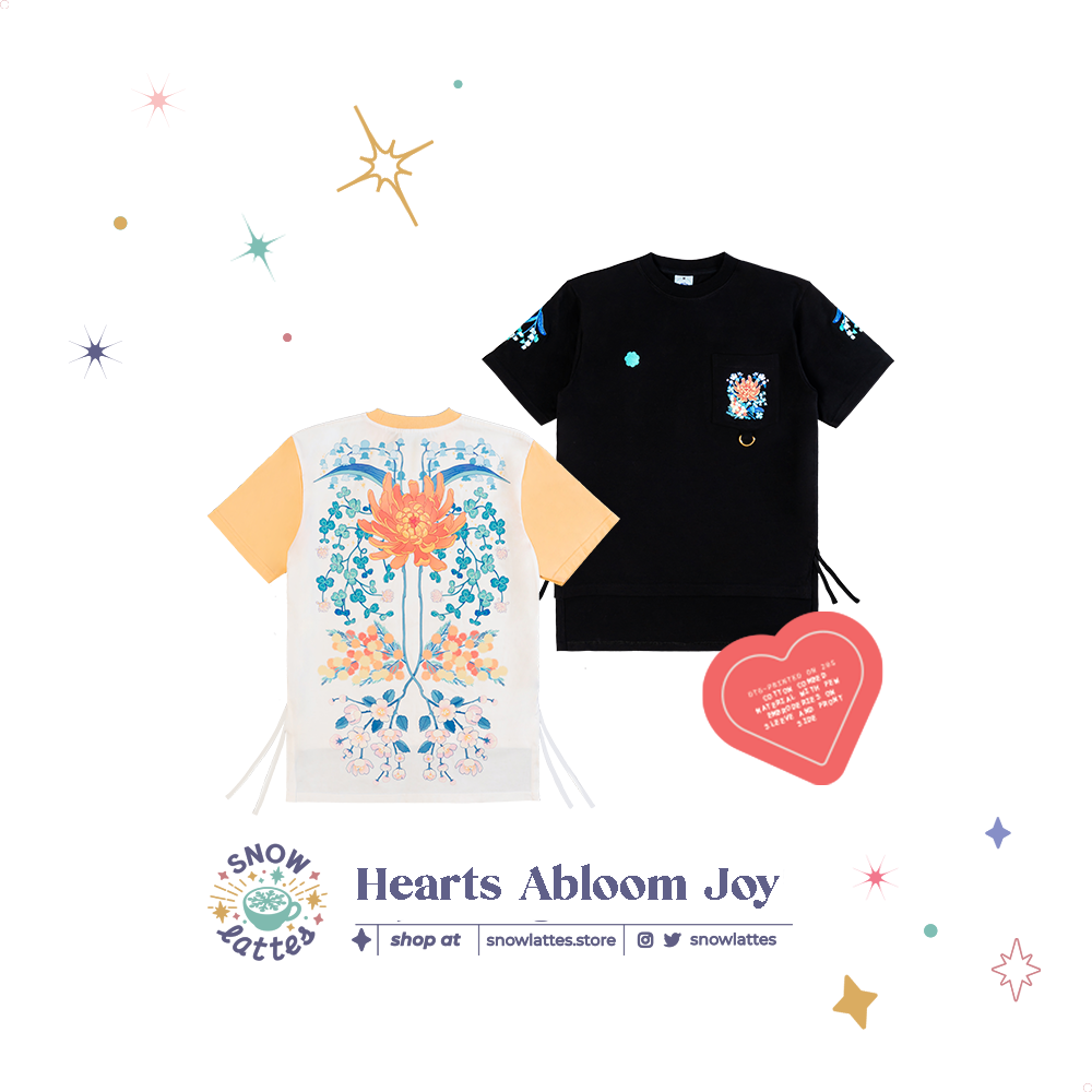 Hearts Abloom - Joy T-shirt
