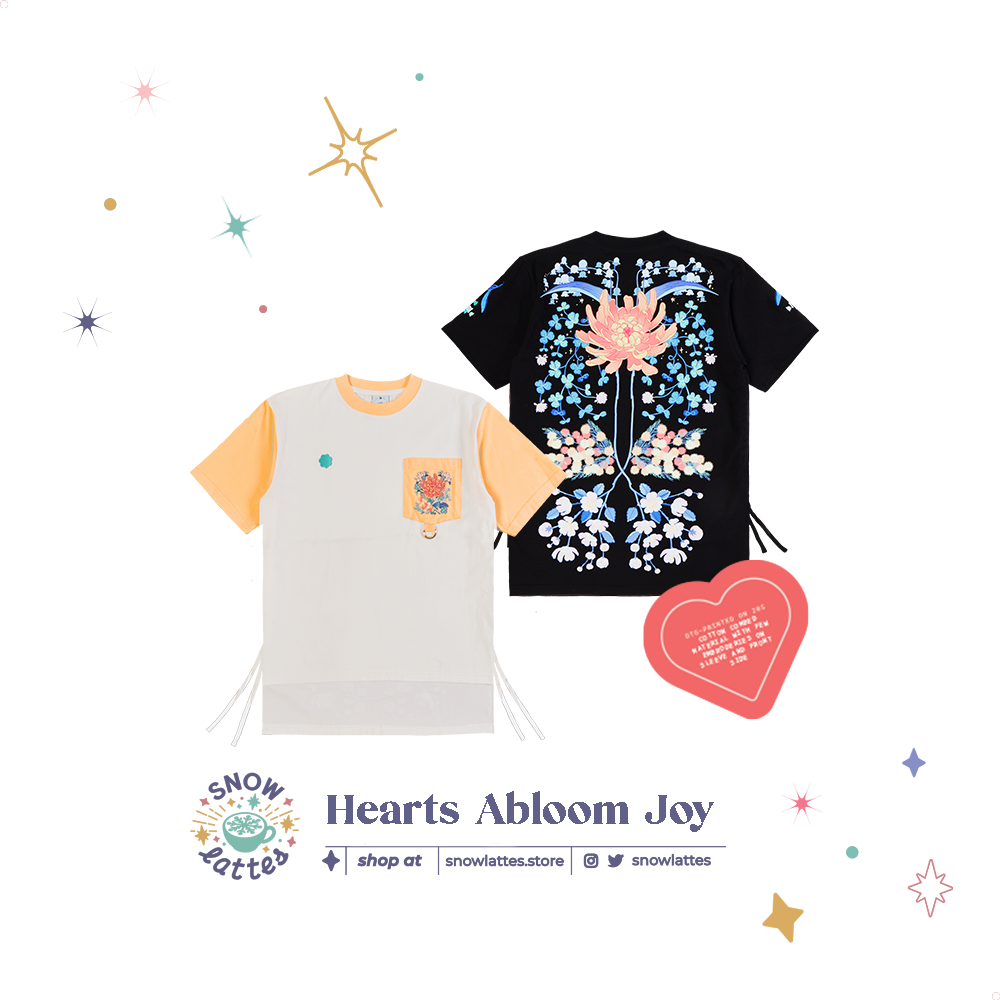 Hearts Abloom - Joy T-shirt