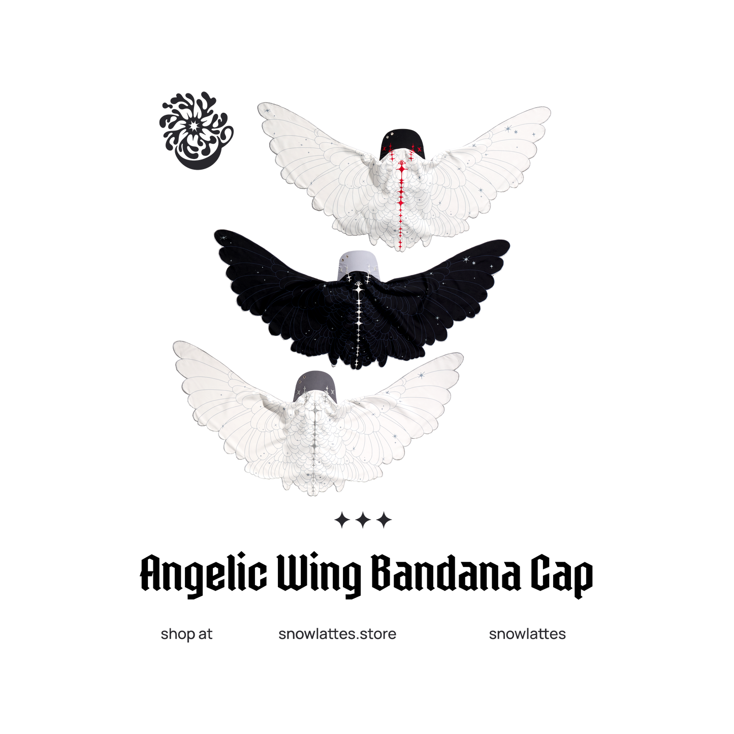 Angelic Wing Bandana Cap