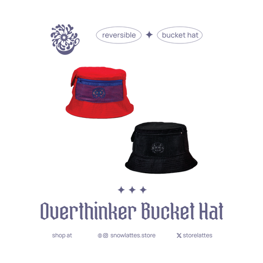 [🇺🇸US ONLY] Overthinker Bucket Hat