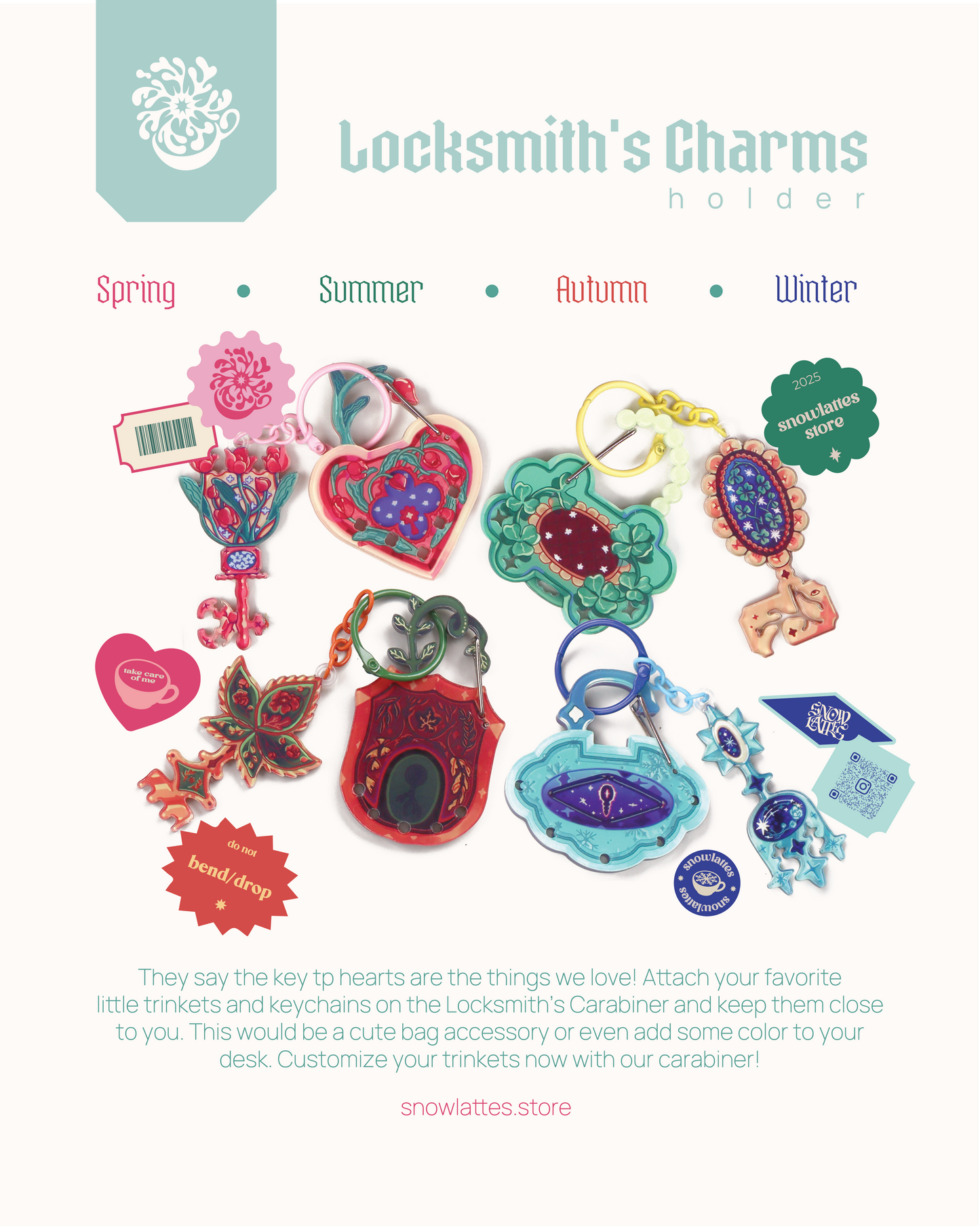 Locksmith Charms Holder