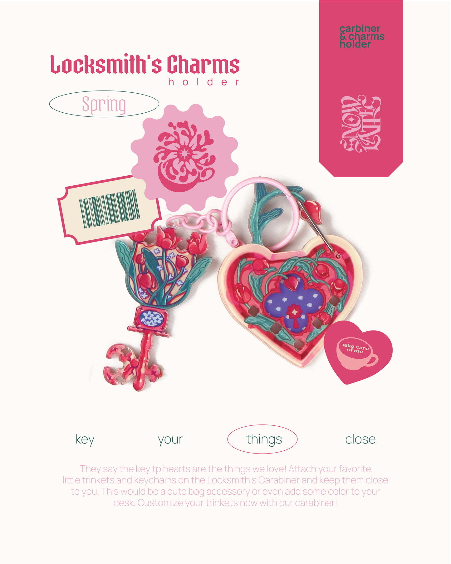 Locksmith Charms Holder