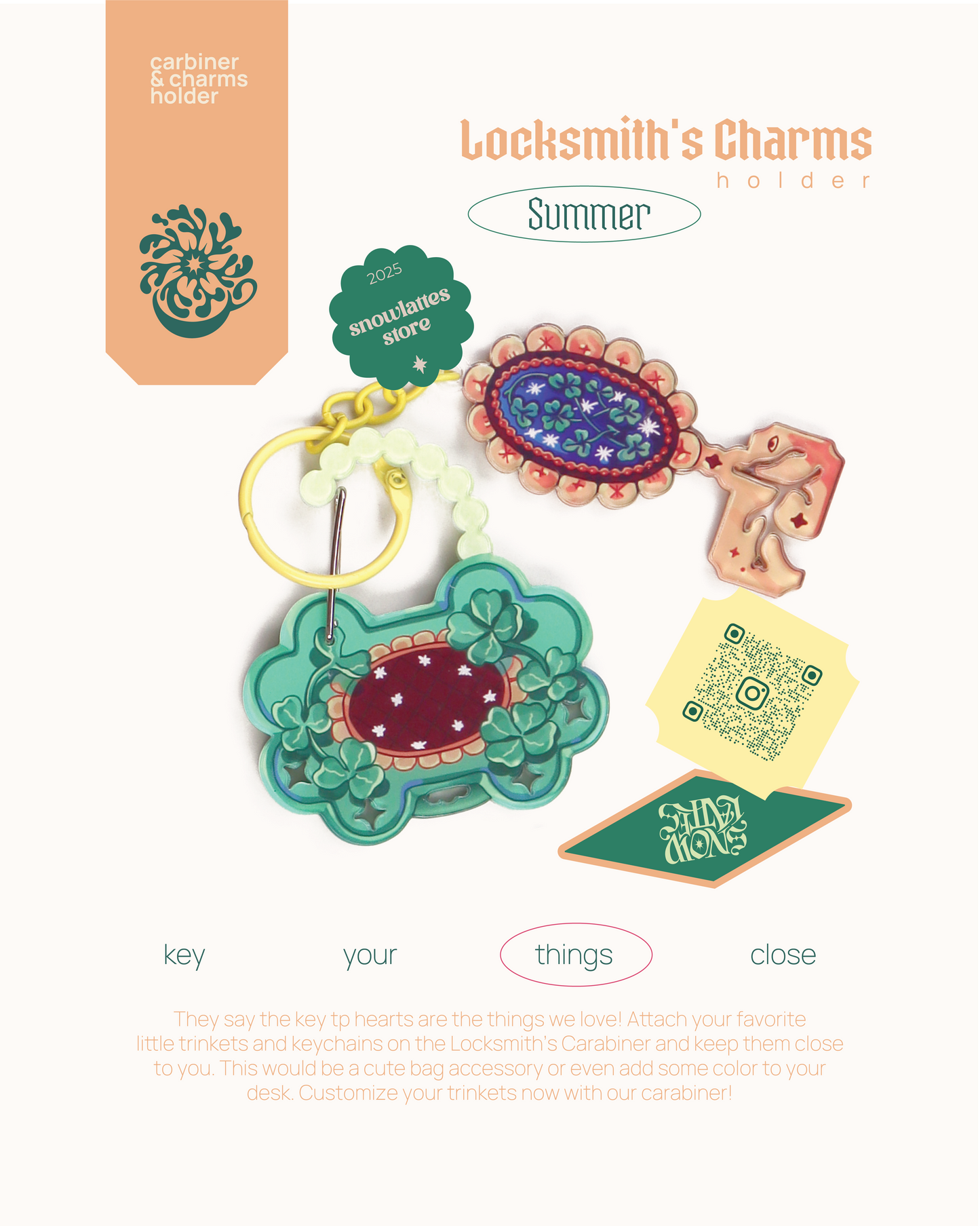 Locksmith Charms Holder