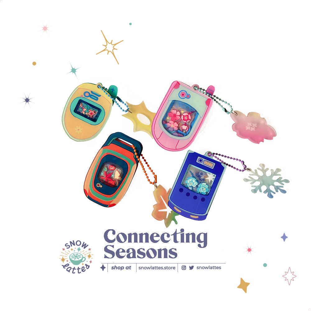 Connecting Seasons Shaker Charms