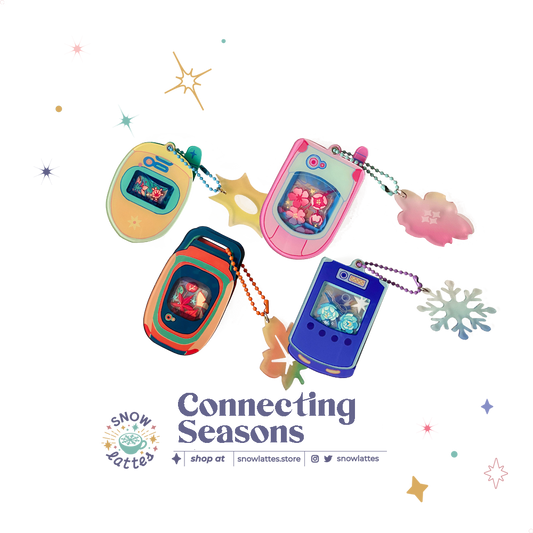 Connecting Seasons Shaker Charms