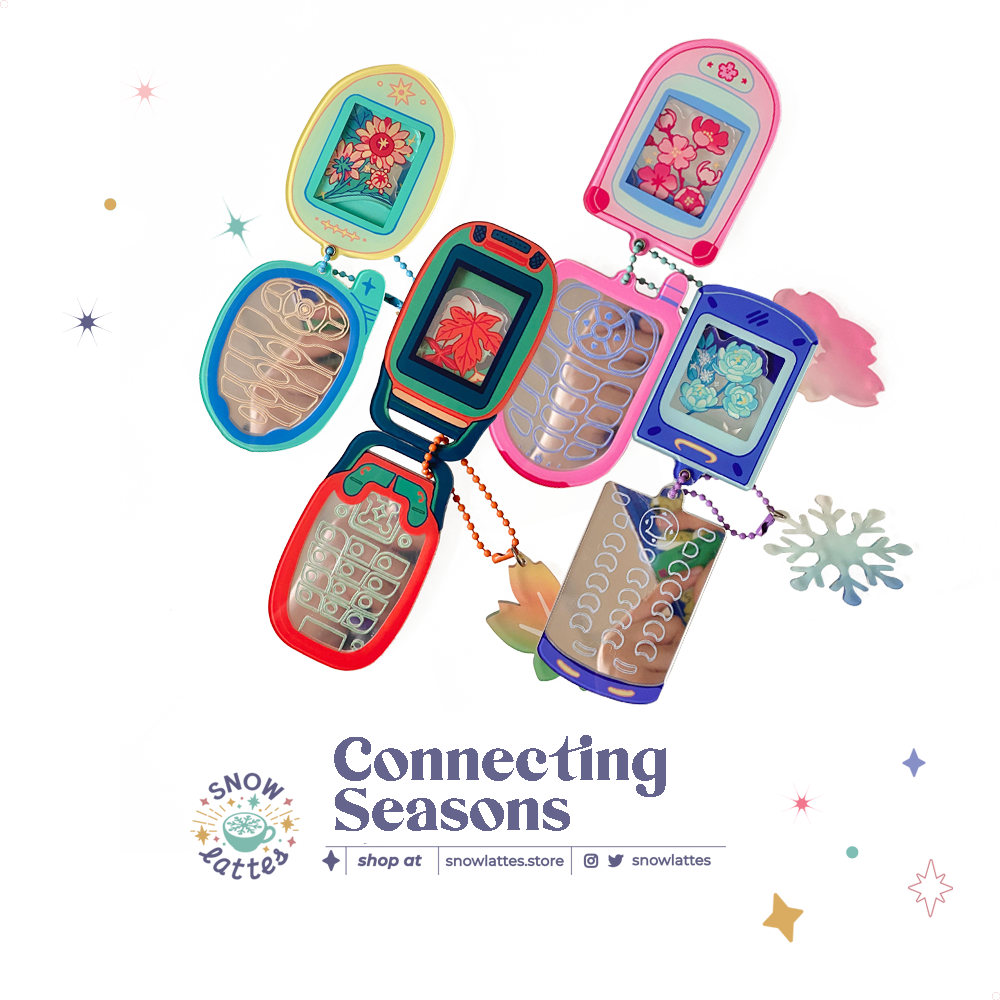 Connecting Seasons Shaker Charms