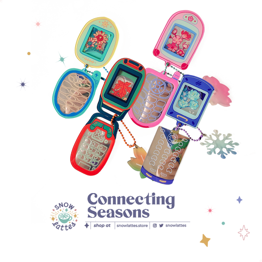 Connecting Seasons Shaker Charms