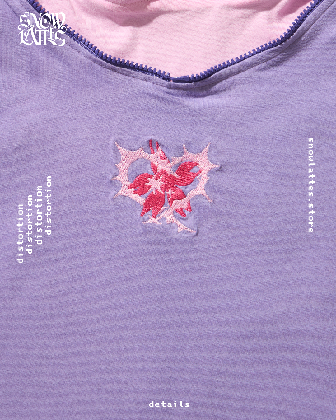 Cyber Bloom Sleeveless Hoodie