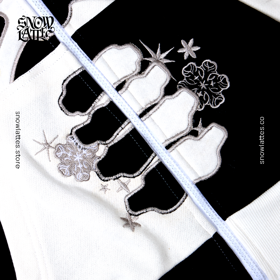 (B-Grade and C-Grade) Skeletal System Hooded Jacket - B&W