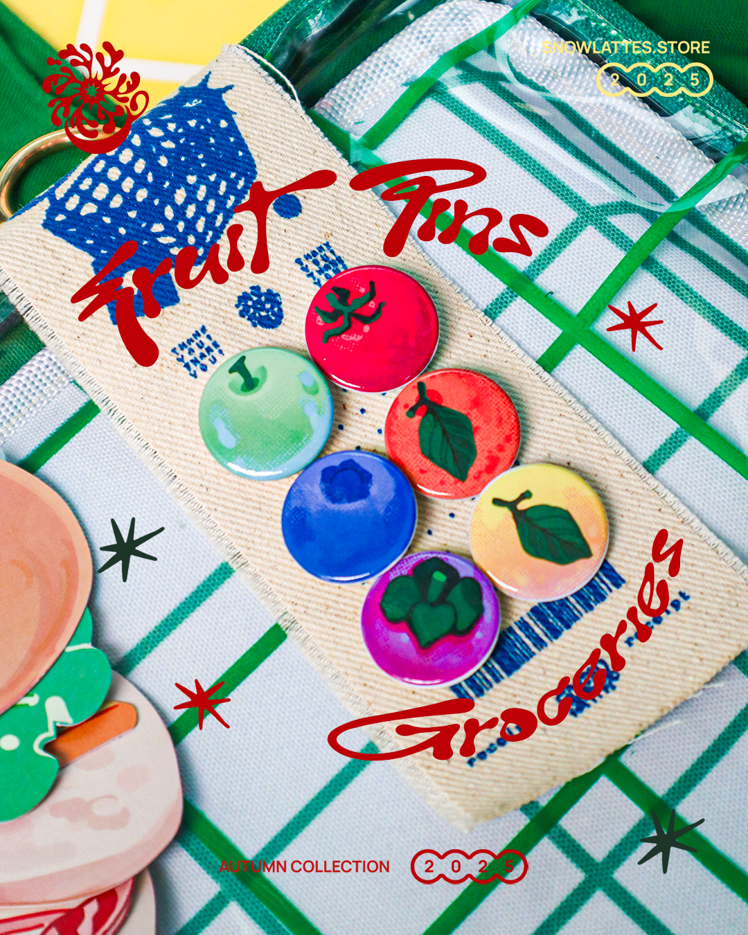 Fruits Basket Tote Bag