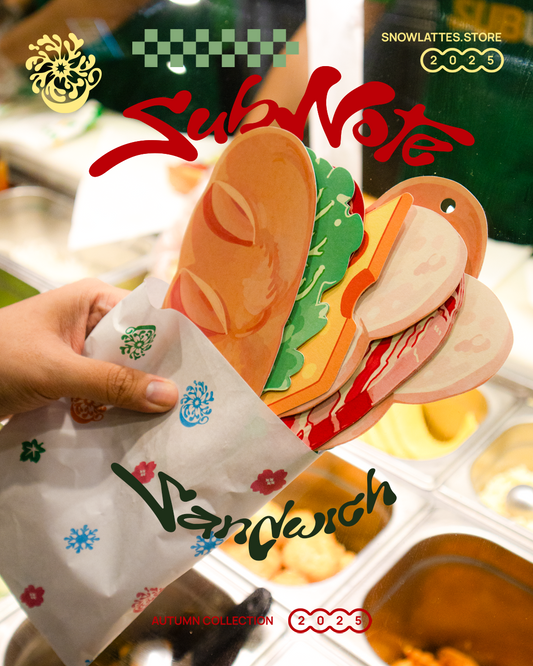 Subnotes Sandwich Memopad 🌯