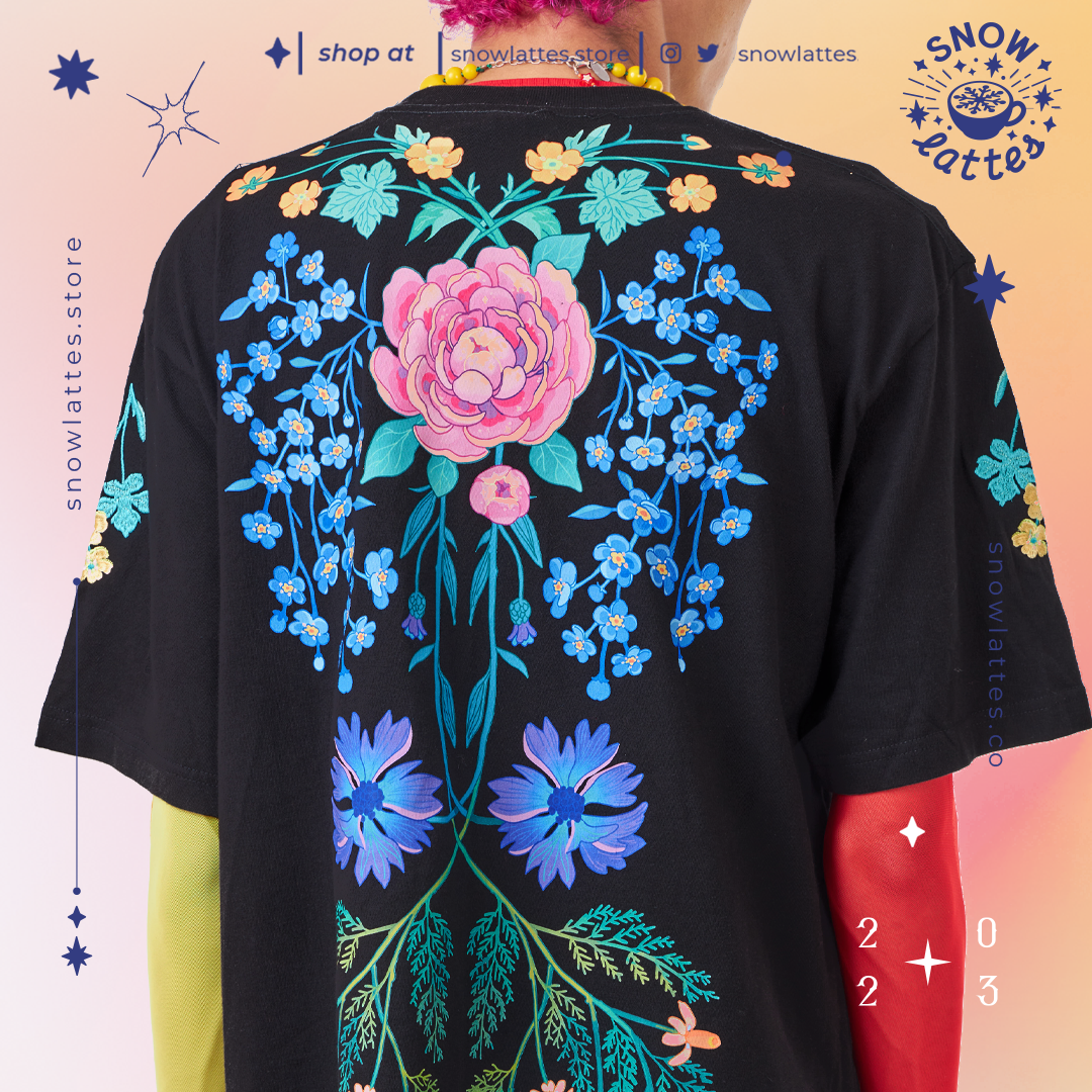 Hearts Abloom - Love T-shirt