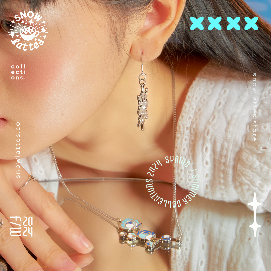 Seasonal Memento Collection -  Necklace and Earrings