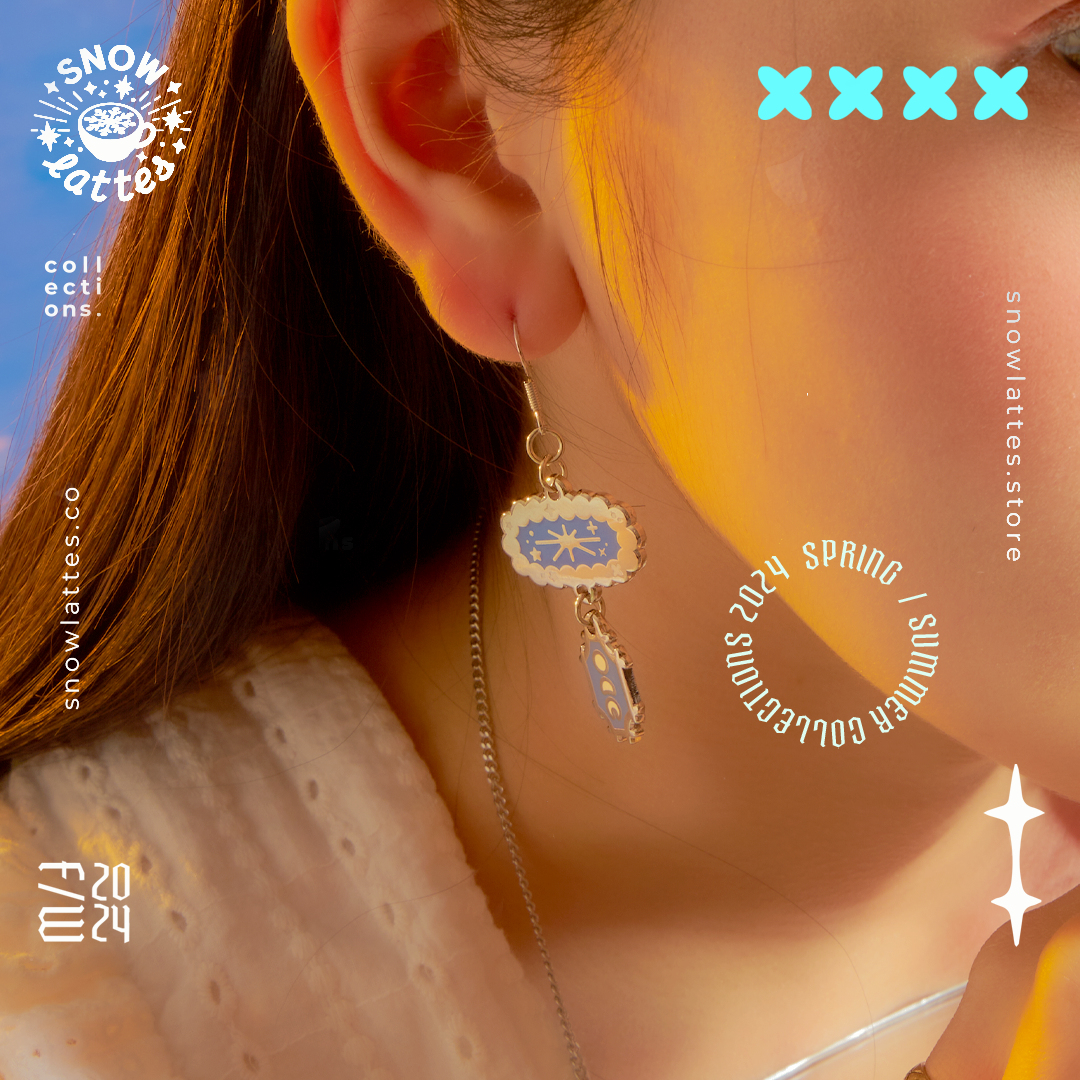 Seasonal Memento Collection -  Necklace and Earrings