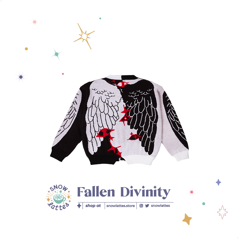 Fallen Divinity Knit Cardigan – SNOWLATTES