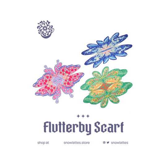 Flutterby Head Scarves
