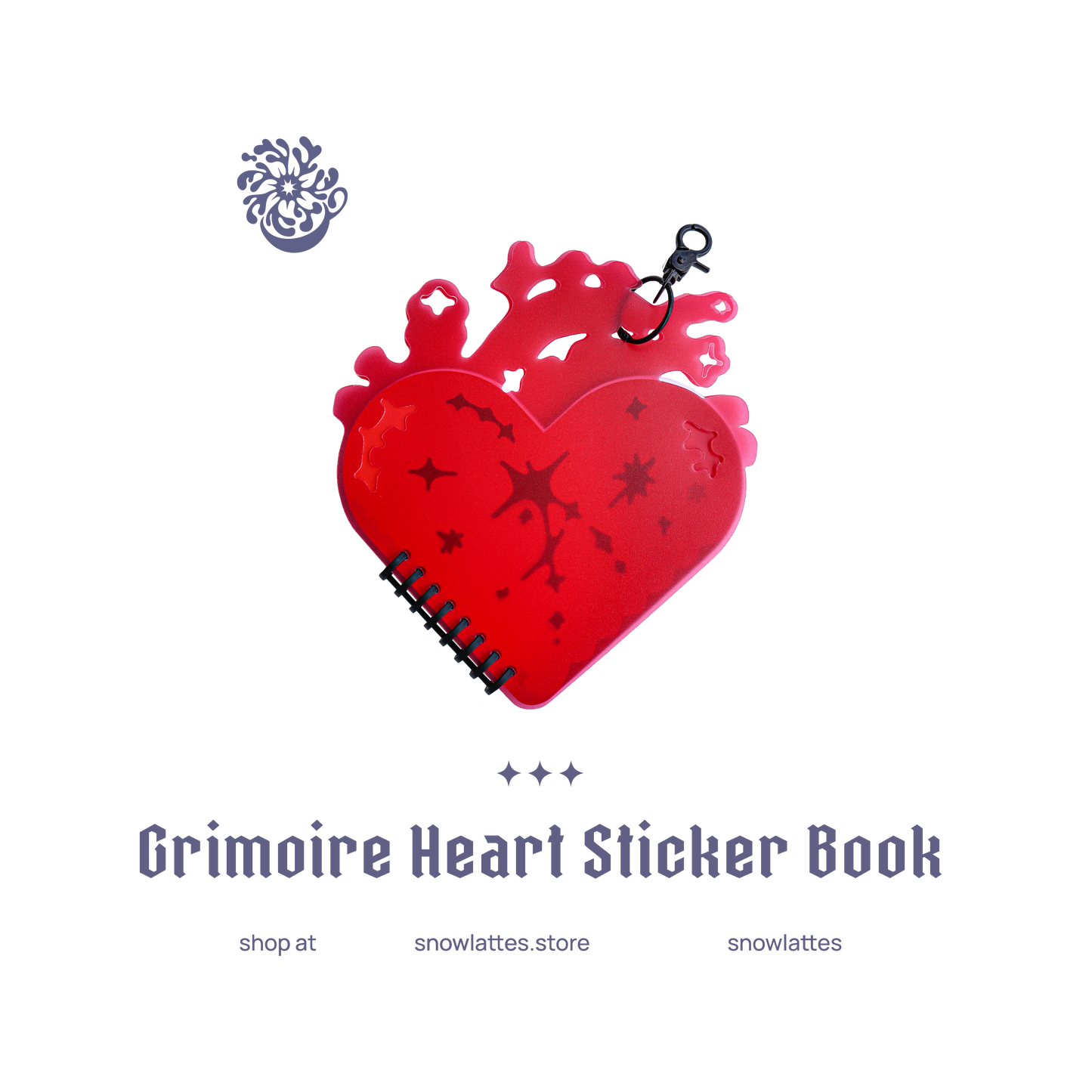Grimoire Heart Sticker Book