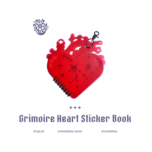 Grimoire Heart Sticker Book