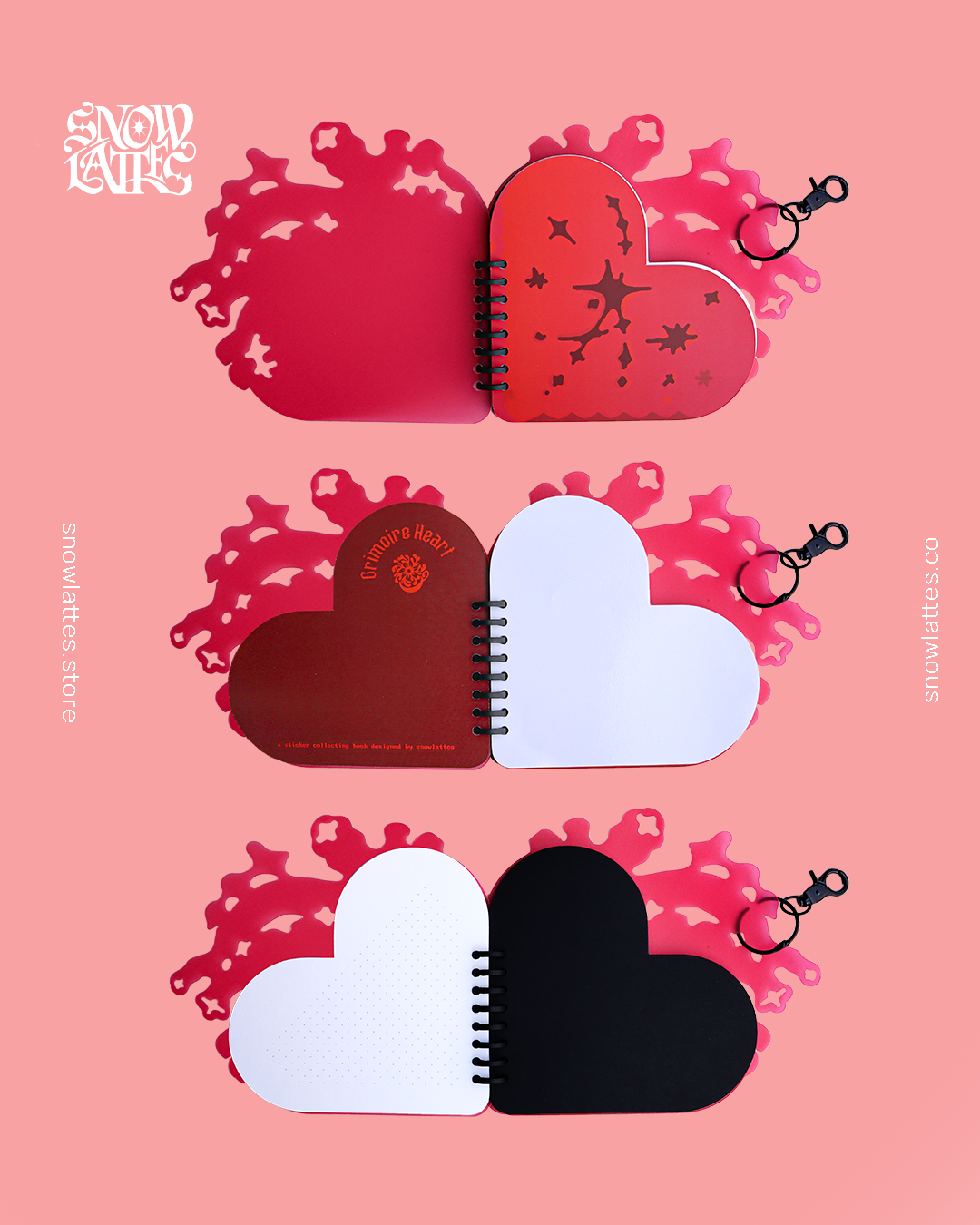 Grimoire Heart Sticker Book