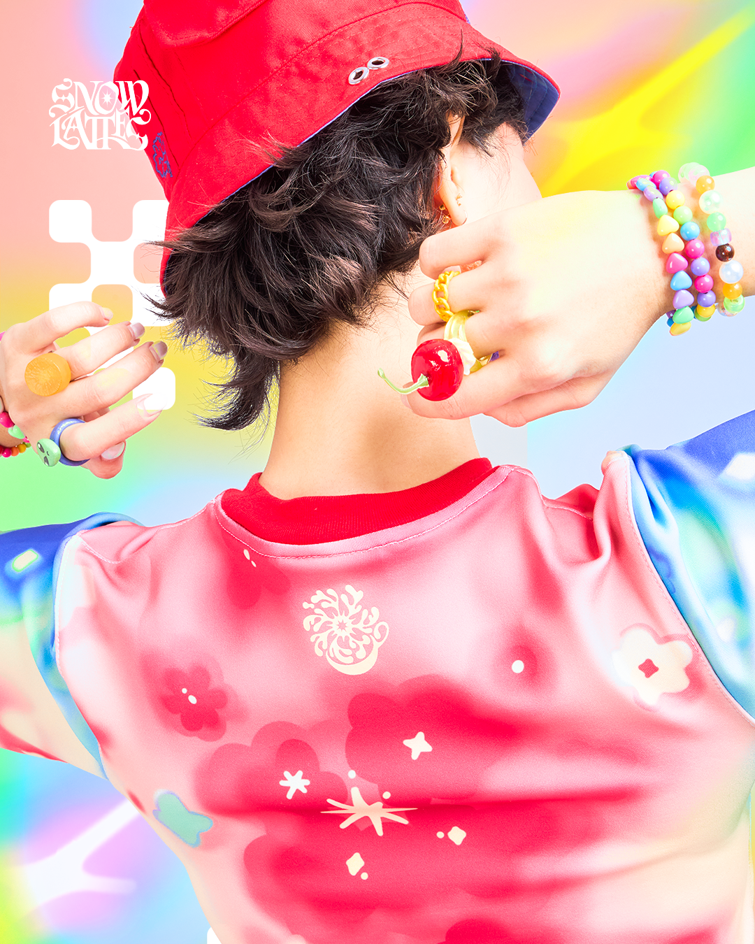 Blooming Heat Crop Tee