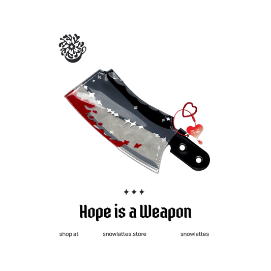 Hope is A Weapon – Cleaver Pouch