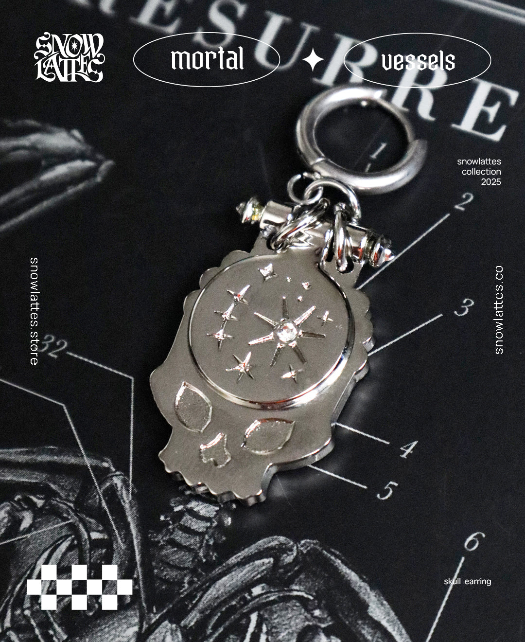 Mortal Vessels Accessories - Skull 💀