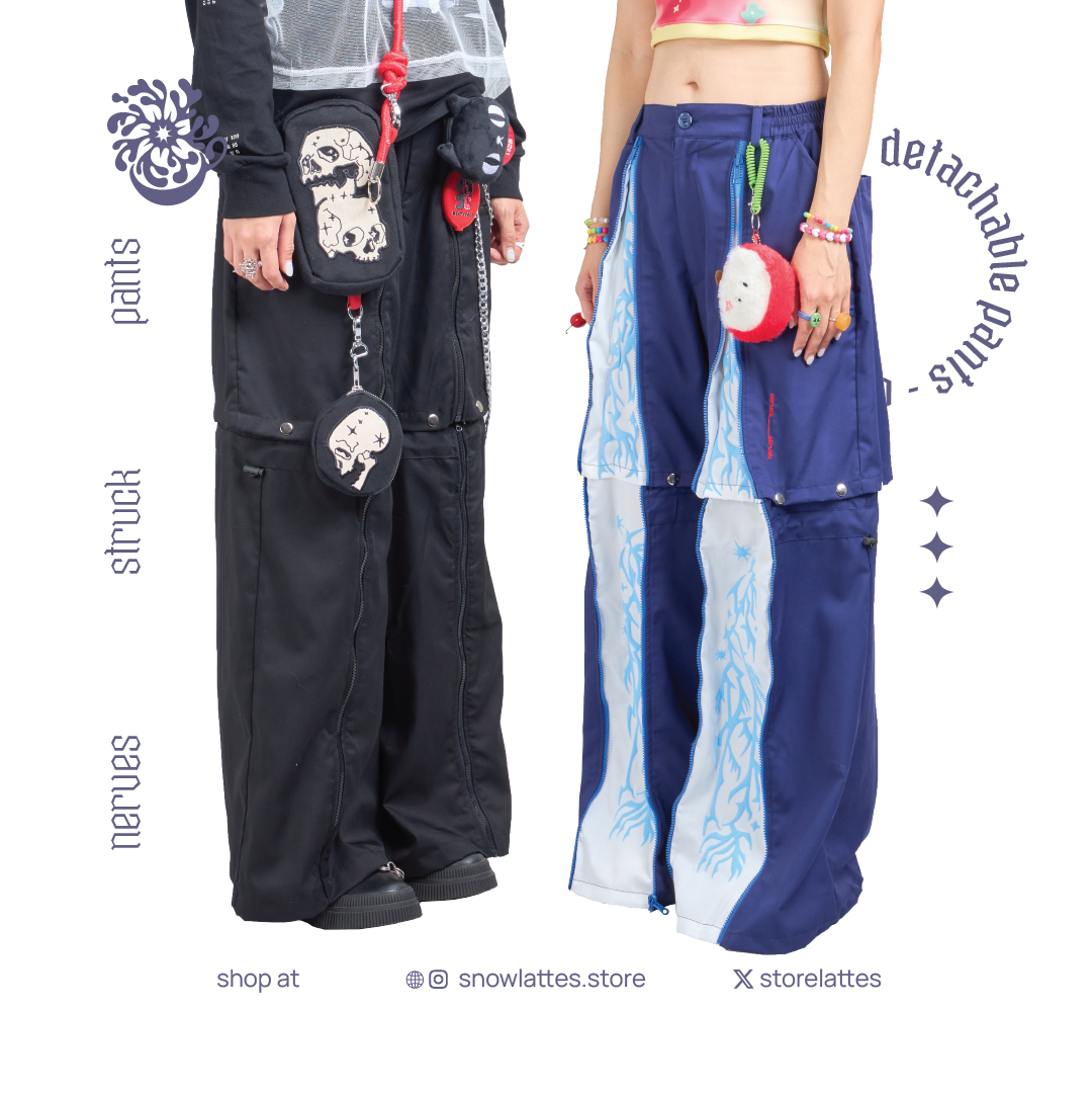 Nerve Struck Detachable Pants