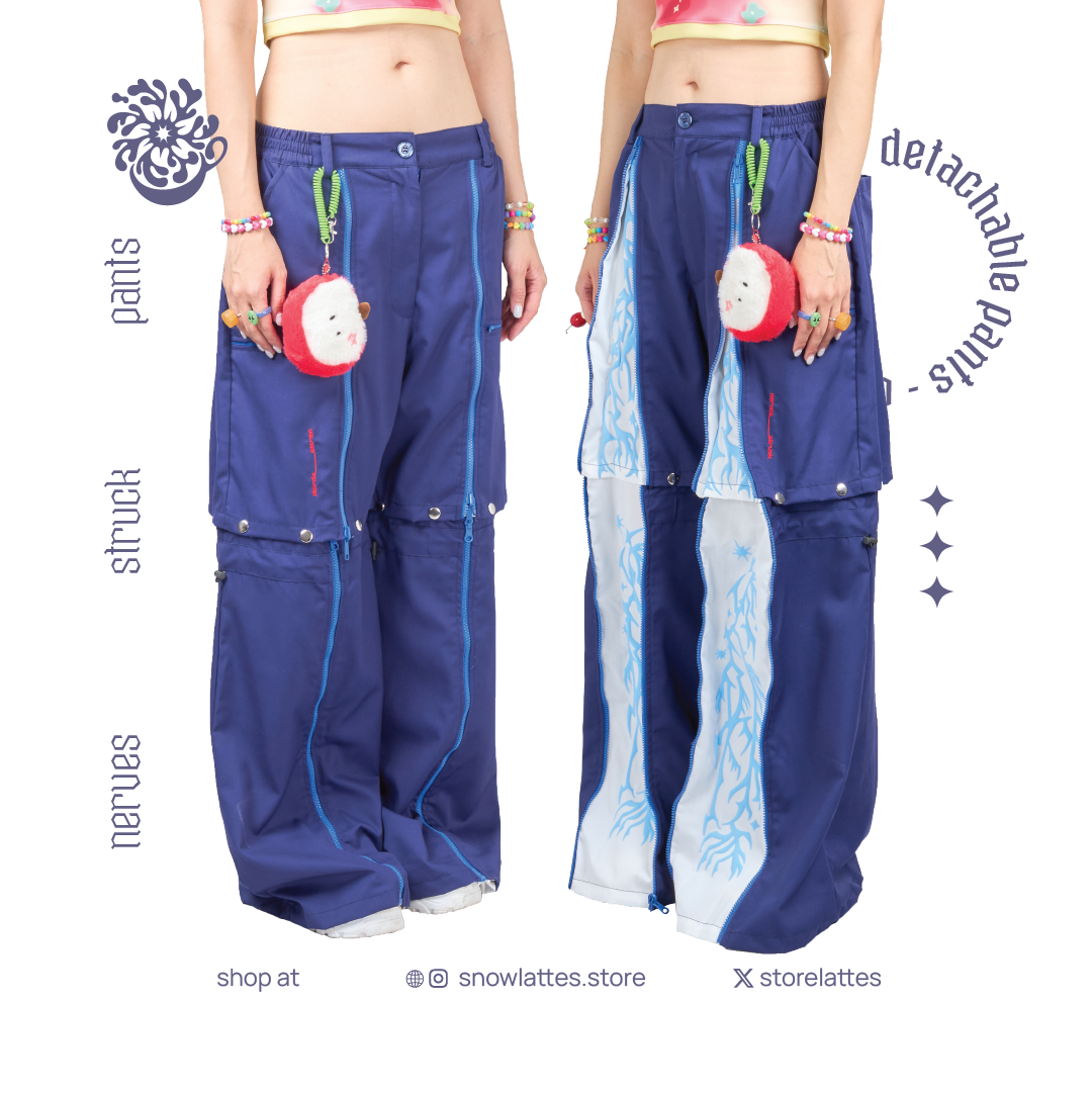 Nerve Struck Detachable Pants