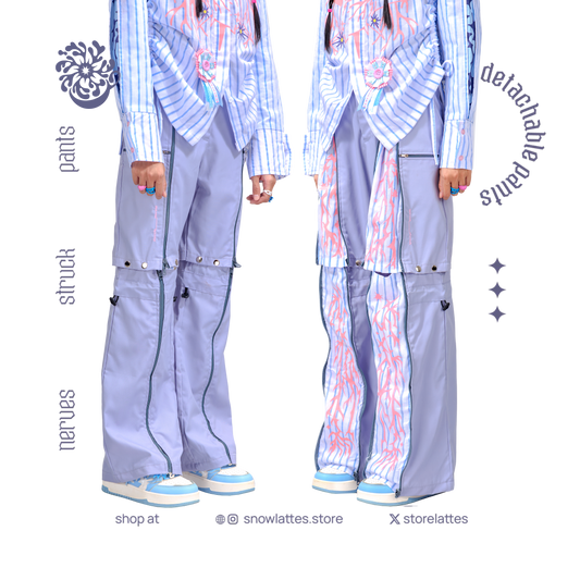 Nerve Struck Detachable Pants