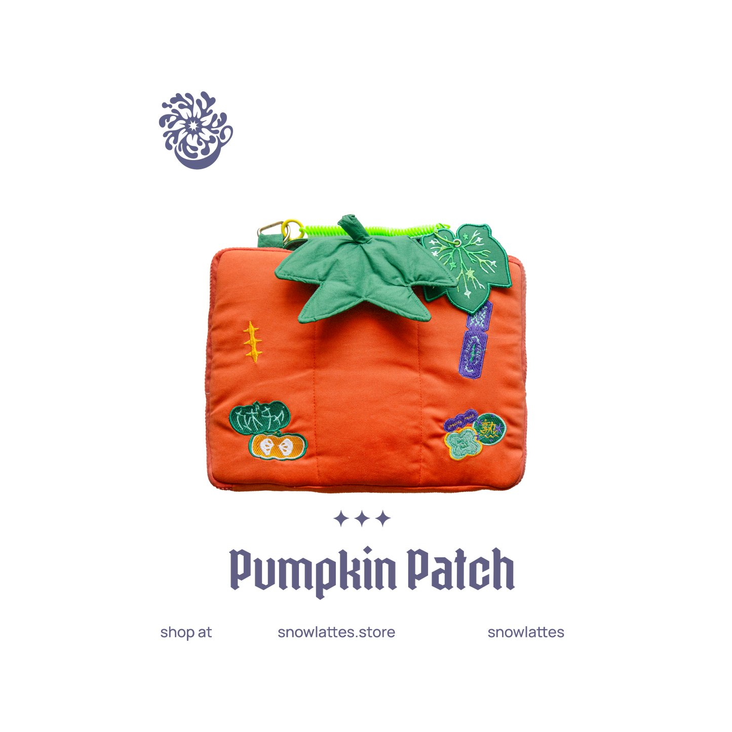 Pumpkin Patch Tablet Sleeve Cover 14" 🎃