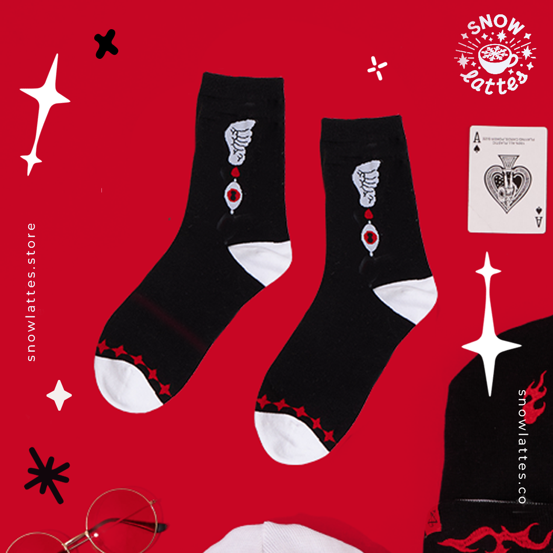 Lightbringer and Spawn of Hell Socks