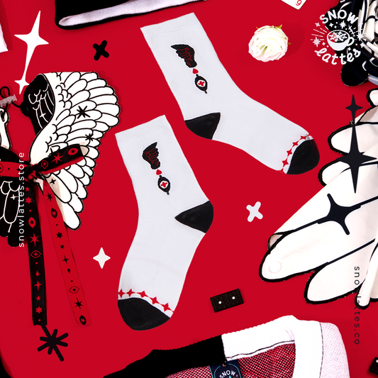 Lightbringer and Spawn of Hell Socks