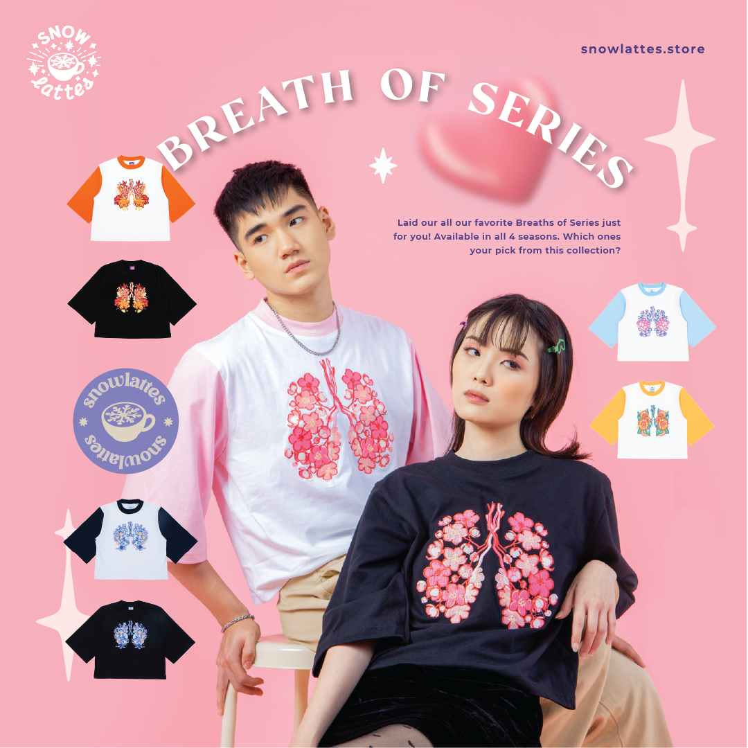 B-Grade Breath of Seasons Crop Tee Series