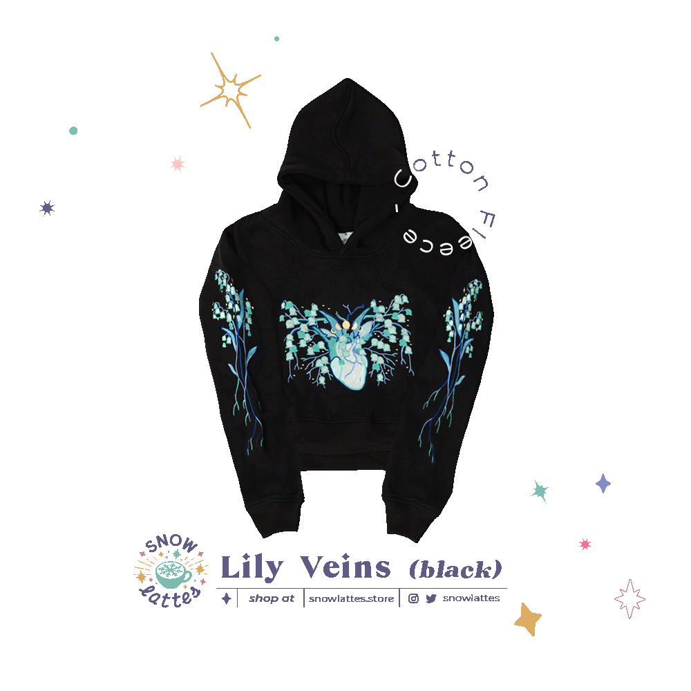 Lily Veins Hoodie