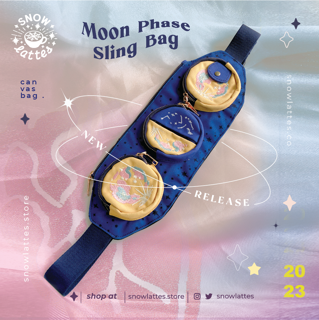 Moon Phase Sling Bag
