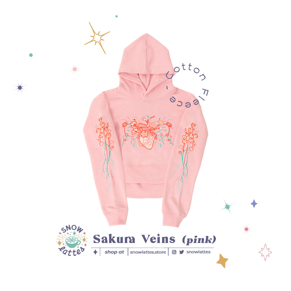 Sakura Veins Hoodie